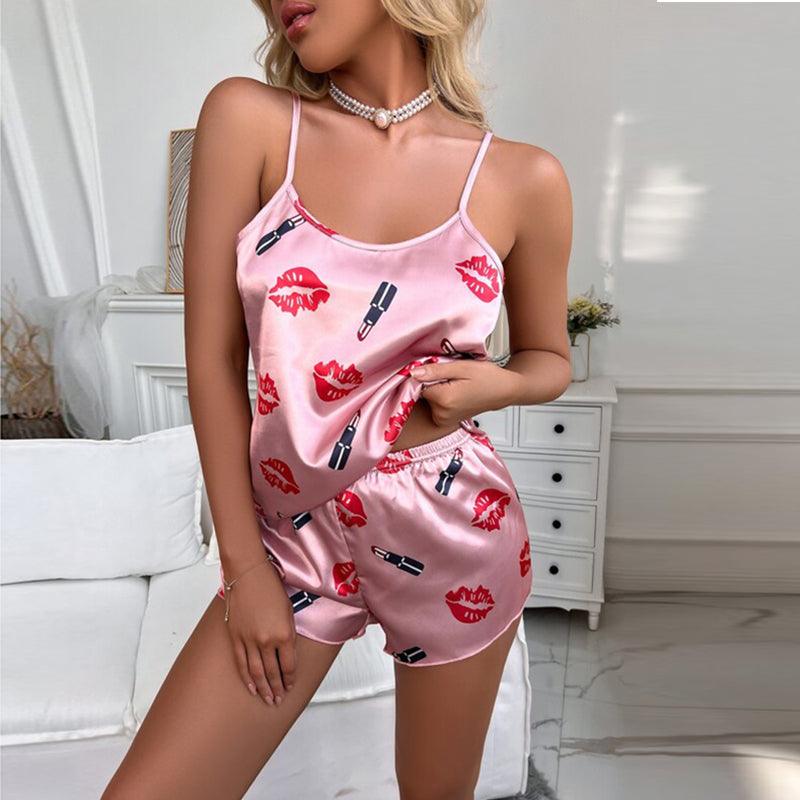 Sexy Floral Pajama Set - Capesy